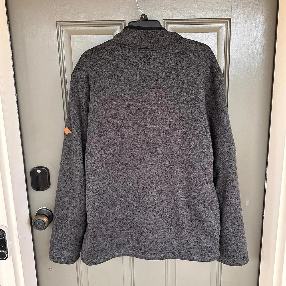 Orvis Men's Quarter Zip Fleece‎ Lined Pullover Large